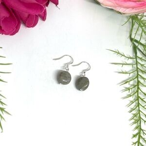 NEW⚜️925 Labradorite Gemstone Handmade Earrings